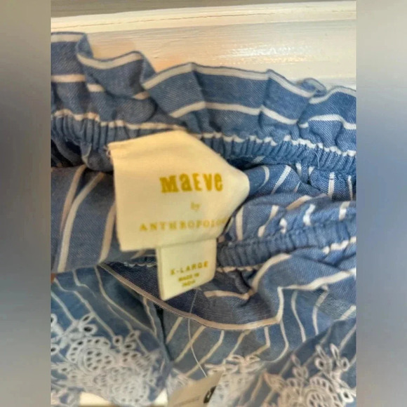 Maeve Eyelet Babydoll Tank - Picture 4 of 5